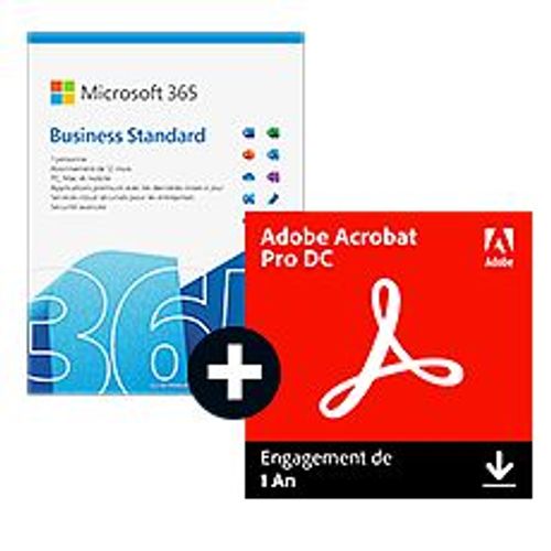 Pack Acrobat Pro Dc + Microsoft 365 Business Standard