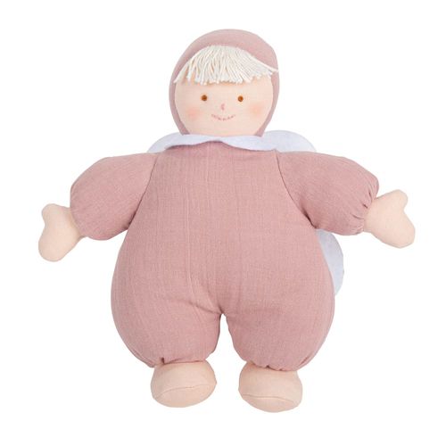 Trousselier - Doudou - Ange - 21 Cm De Haut - Tissus En Coton Bio
