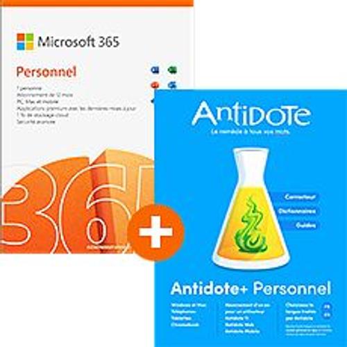 Pack Microsoft 365 Personnel + Antidote+ Personnel