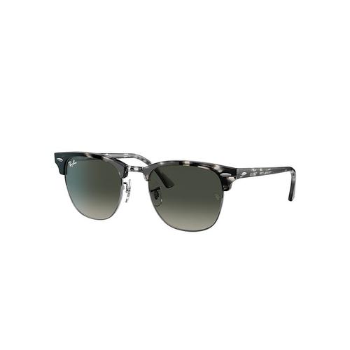 Ray-Ban Clubmaster Fleck Lunettes De Soleil Monture Havana Verres Gris 51-21 