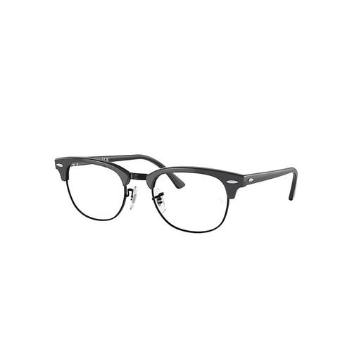 Ray-Ban Clubmaster Optics  Monture Noir Verres Transparents Polarisé 51-21 