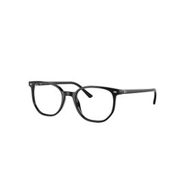 Ray-Ban Elliot Optics  Monture Noir Verres Transparents Polarisé 48-19 