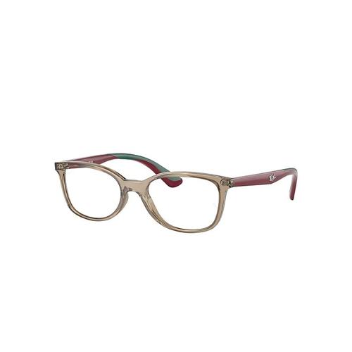 Ray-Ban Rb1586 Optics Kids  Monture Red On Green Verres Transparents Polarisé 47-16 