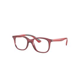 Ray-Ban Rb1604 Optics Kids  Monture Rouge Verres Transparents Polarisé 46-16 