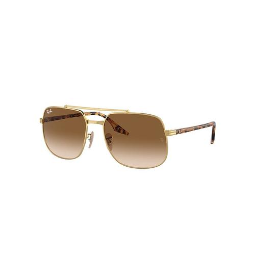 Ray-Ban Rb3699 Lunettes De Soleil Monture Jaune Havana Verres Marron 59-18