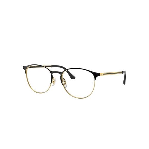 Ray-Ban Rb6375 Optics  Monture Noir Verres Transparents Polarisé 53-18 