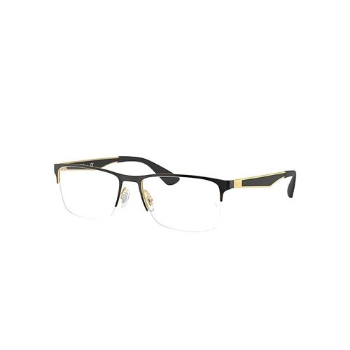 Ray-Ban Rb6335 Optics  Monture Or Verres Transparents Polarisé 54-17 