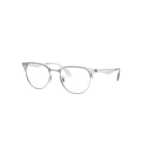 Ray-Ban Rb6396 Optics  Monture Argent Verres Transparents Polarisé 51-19 