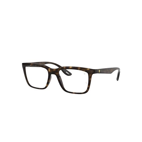 Ray-Ban Rb7192m Scuderia Ferrari Collection  Monture Écaille De Tortue Verres Transparents Polarisé 53-18 
