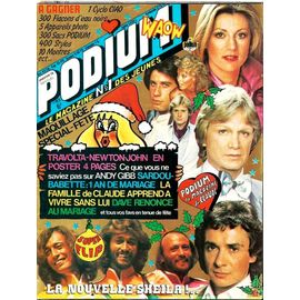 Podium 83 1979 Cloclo/Lenorman/Travolta/Sardou/Mireille Mathieu/Newton John/Sardou/Hallyday/Sheila/Daveringo/Sheila/Dalida/Vartanfrancois Valery/Presley