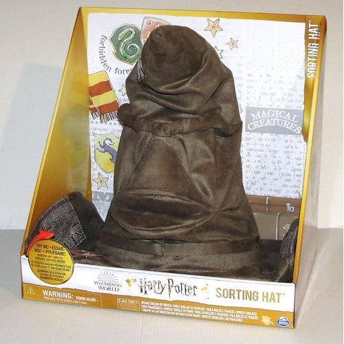 Peluche Harry Potter Le Chapeau Sonore Interactif Dit Choixpeau Spin Master