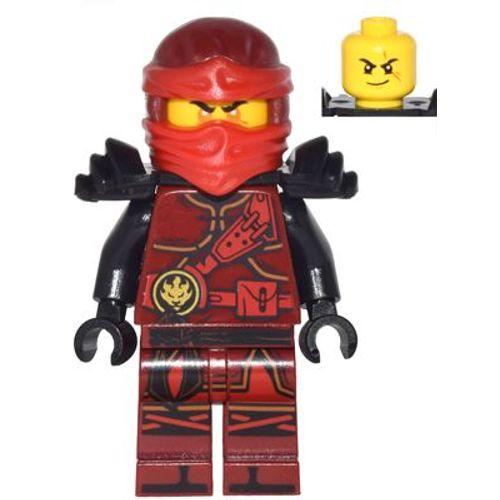 LEGO NINJAGO The Hands of Time Kai - Hands of Time, Black Armor, Dual Sided Head njo277 du set 70627 891729