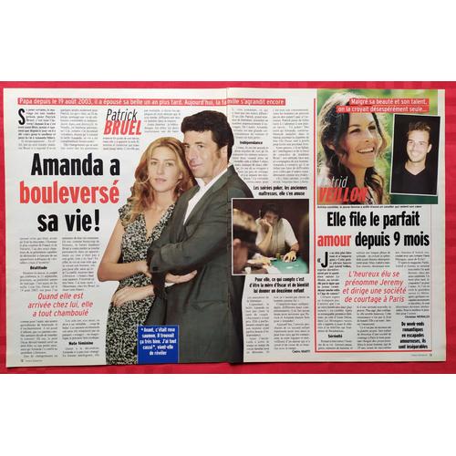 France Dimanche N°3063 - Patrick Bruel, Amanda Sthers, Astrid Veillon - Coupure De Presse, Clipping De 2005