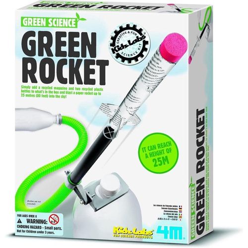 4m Kidzlabs Green Science : Fusée Verte