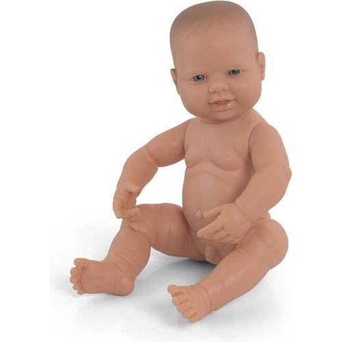 Miniland Baby Doll Boy Blanc Senteur Vanille - 40 Cm