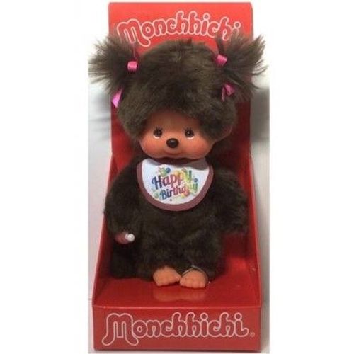 Monchhichi Meisje Happy Birthday (20cm)