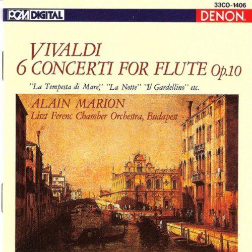 Vivaldi 6 Concertos Pour Flute Op 10 Marion