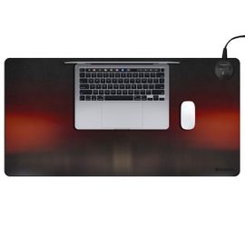 imoshion Tapis de bureau chauffant Tapis de souris chauffant 90 x 45 cm Noir