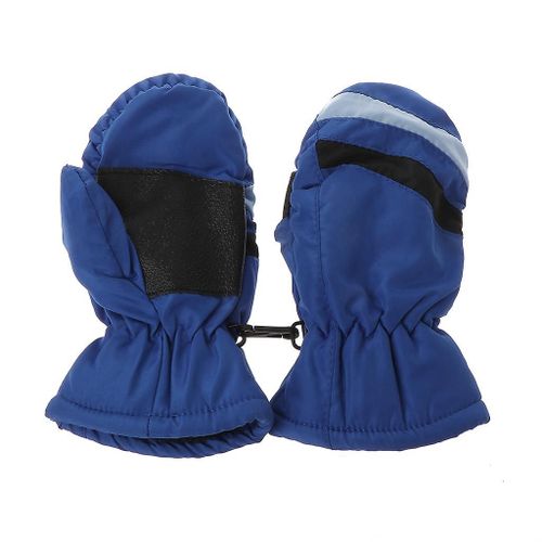 Gants De Ski Chauds D¿Hiver Pour Enfants Coupe-Vent Pour Enfants Avec Cuir Antidérapant 2-5y