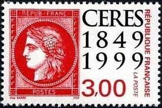 France 1999, Très Beau Timbre Neuf** Luxe Yvert 3212, 150ème Anniversaire Du Premier Timbre Poste Français, Cérès En 1849.