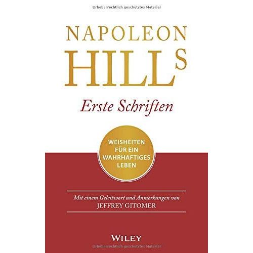 Napoleon Hills Erste Schriften