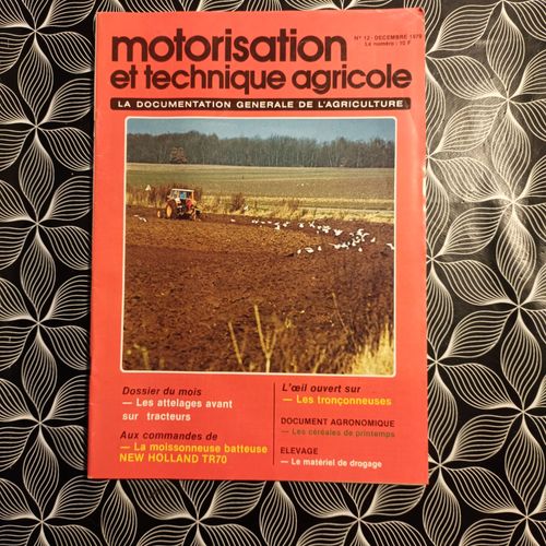 Motorisation Et Technique Agricole