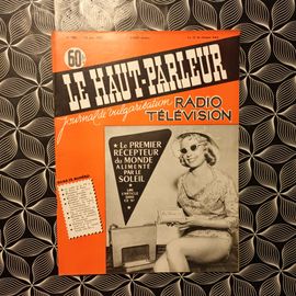 Le Haut Parleur Journal De Vulgarisation Radio Télévision N° 980 15 Juin 1956
