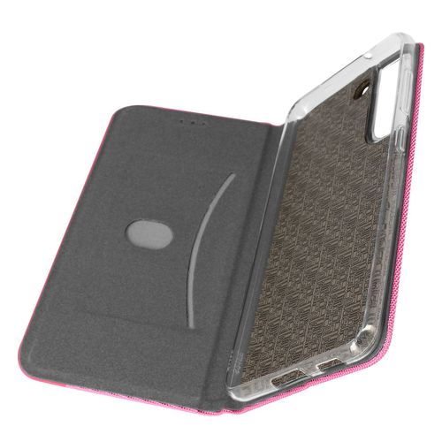 Housse Galaxy S22 Plus Tissu Support Vidéo Porte-Carte Collection Sensitive Rose