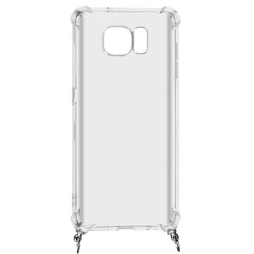 Coque Galaxy S7 Edge Anneau Personnalisable Avec Bijou/Chaine - Transparent