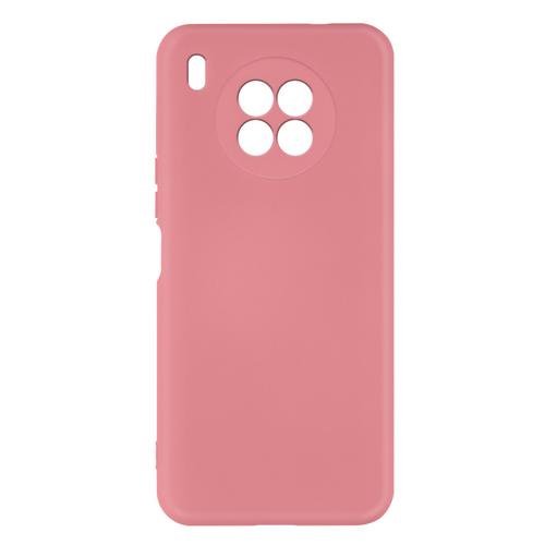 Coque Huawei Nova 8i Et Honor 50 Lite Silicone Semi-Rigide Soft-Touch Fine Rose