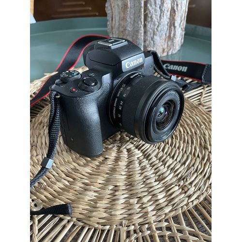 Canon EOS M50 24.1 MPIX + OBJECTIF EF-M 15-45mm f/3.5-6.3 IS STM Kit - Noir