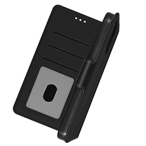 Housse Iphone 13 Mini Portefeuille Multi-Compartiments Support Vidéo Noir