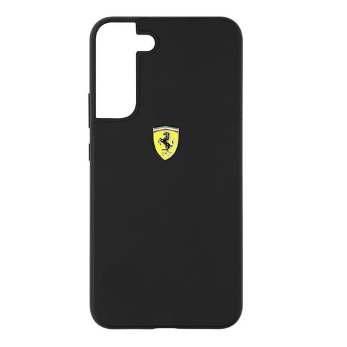 Coque Samsung Galaxy S22 Plus Silicone Mate Interieur Softouch Ferrari Noir