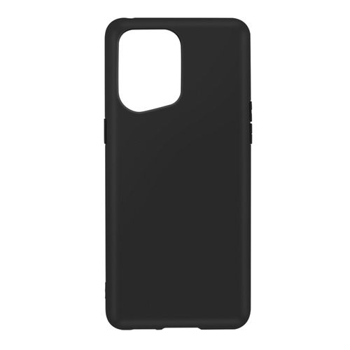 Coque Oppo Find X5 Résistante Silicone Gel Souple Flexible Noir