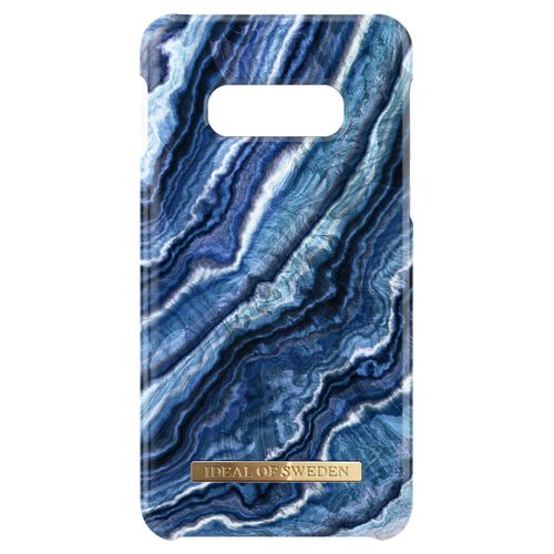 Coque Samsung Galaxy S10e Tendance Magnétique Indigo Swirl Ideal Of Sweden Bleu