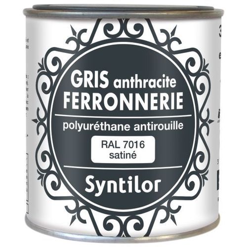Ferronnerie gris anthracite ral 7016 Finition : Satin | 375 ml