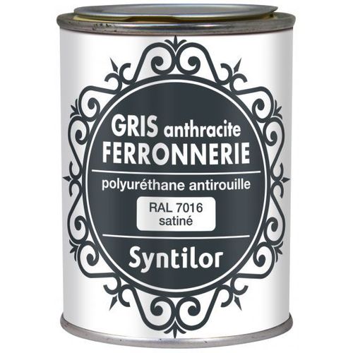 Ferronnerie gris anthracite ral 7016 Finition : Satin | 250 ml