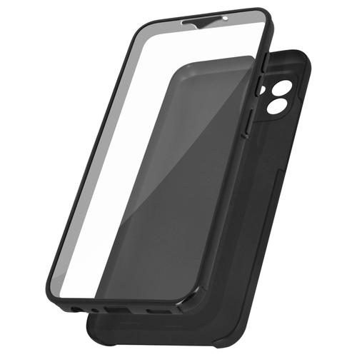 Coque Intégrale Samsung Galaxy A03 Arrière Rigide Et Avant Souple Noir