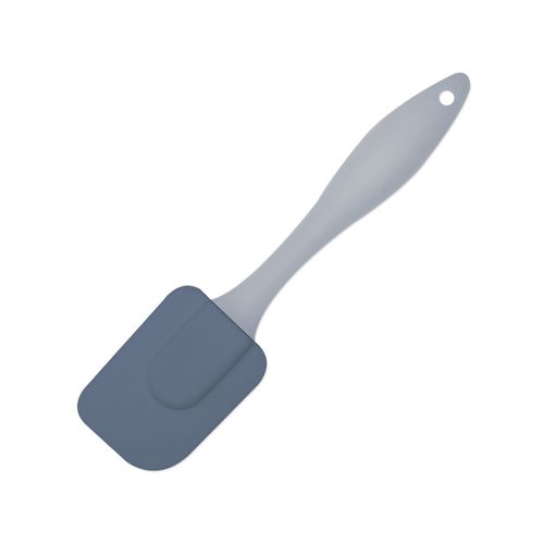 Fackelmann 670441 Mini Spatule À Pâtisserie, Racloir En Silicone, Spatule Pour Pâtisserie Et Cuisine, Plastique, Silicone, Bleu, 19 X 4,5 X 1 Cm