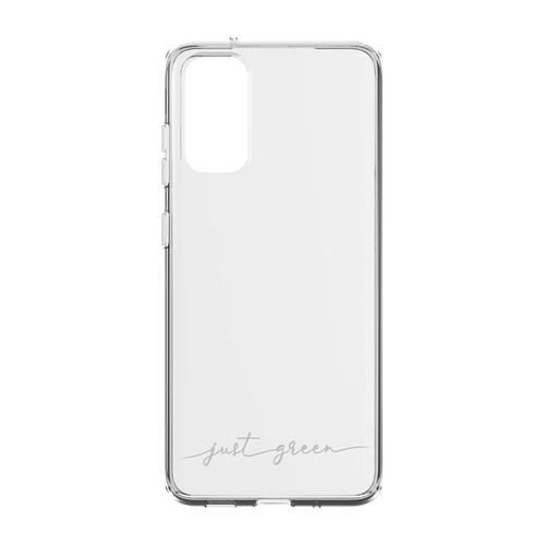 Coque Samsung Galaxy S20 Recyclable Just Green Transparent