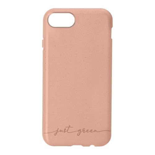 Coque Iphone 6, 6s, 7, 8, Se 2020, Se 2022 Recyclable Just Green Rose Gold