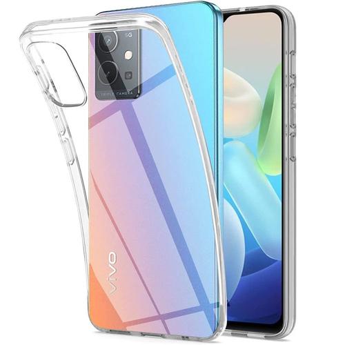 Coque Silicone Pour Vivo Y55 5g Ultra Slim Transparent Protection Antichoc - E.F.Connection