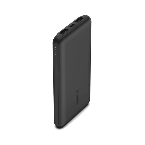 Batterie Externe 15w 10 000mah 2 Ports Usb + 1 Usbc 15w Boost Charge Belkin Noir