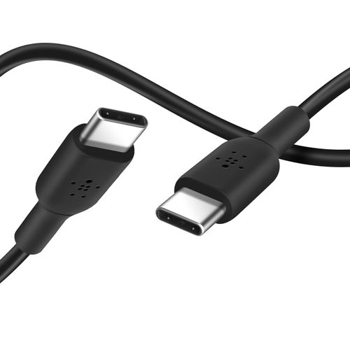 Câble USB-C vers USB-C Power Delivery 18W Résistant 1m Belkin Boost Charge Noir