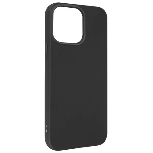 Coque Apple Iphone 14 Plus Silicone Flexible Finition Mate Anti-Traces Noir