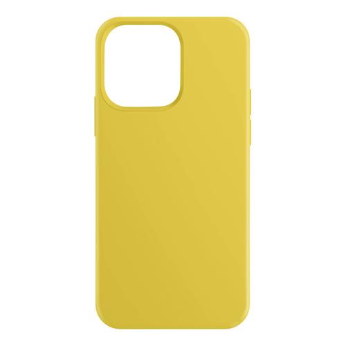 Coque Iphone 14 Pro Max Semi-Rigide Fine Légère Intérieur Doux Moxie Jaune