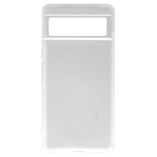 Coque Google Pixel 7 Pro Silicone Gel Flexible Fine Et Légère Blanc Translucide