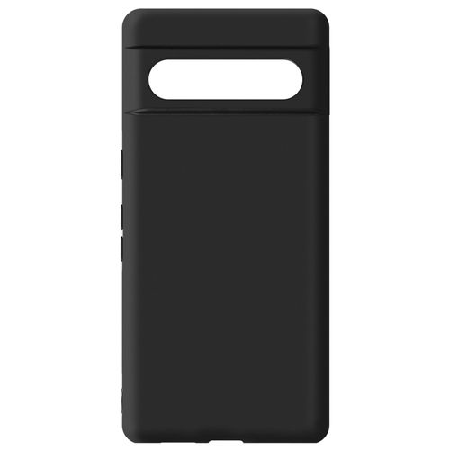Coque Google Pixel 7 Pro Résistante Silicone Gel Souple Flexible Légère Noir