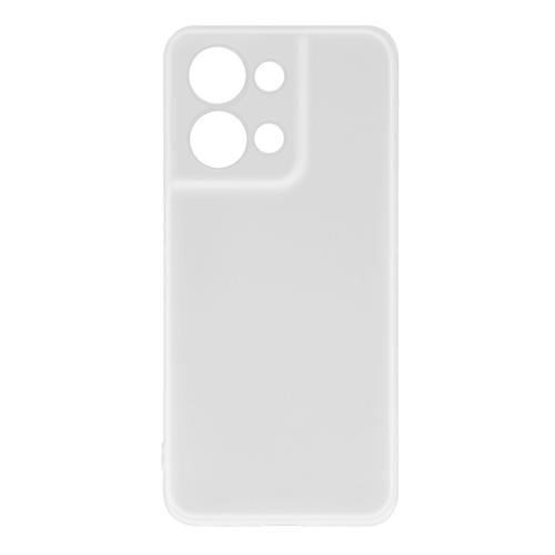 Coque Oppo Reno 8 5g Silicone Gel Flexible Fine Et Légère Blanc Translucide