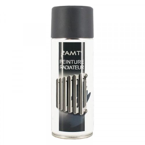 Bombe De Peinture - Ardoise Gris Mat - Pour Radiateur - Décoration - 330ml - Amt